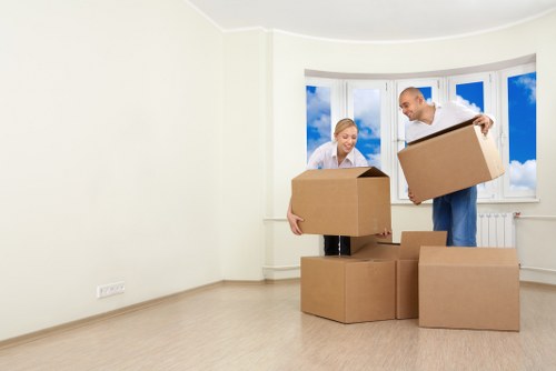 Local team collecting bulky furniture in Bow