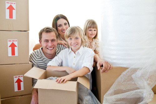 Protective packing and moving preparation for a Bow property
