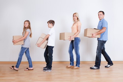 Removal truck hire supporting a flat, house, or business move in Bow