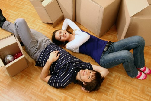 Public liability insurance and careful moving service in Bow